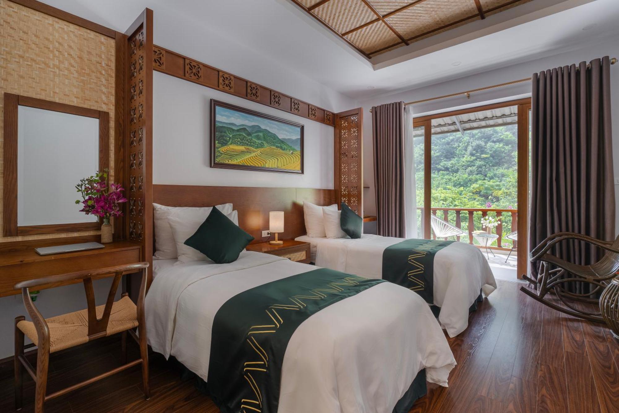 Mai Chau Mountain View Resort Eksteriør bilde